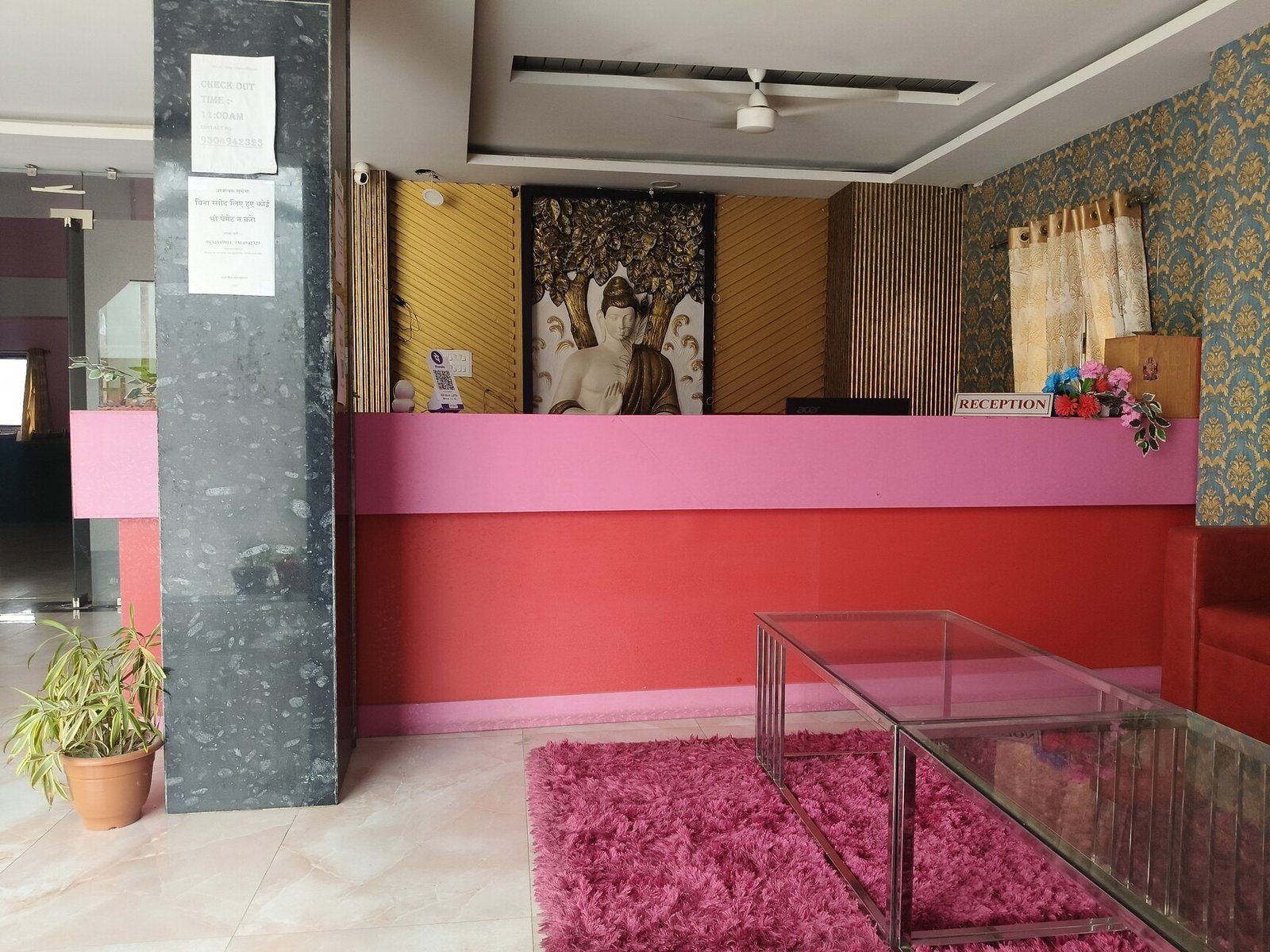 Hotel Myra International Reception Lobby